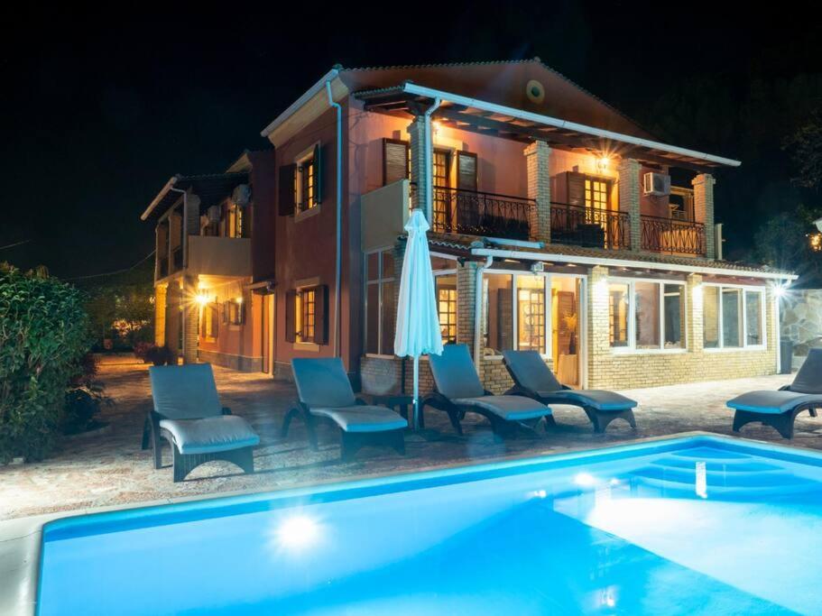 Poli House Family Villa W/ Pool Corfu  Exteriér fotografie