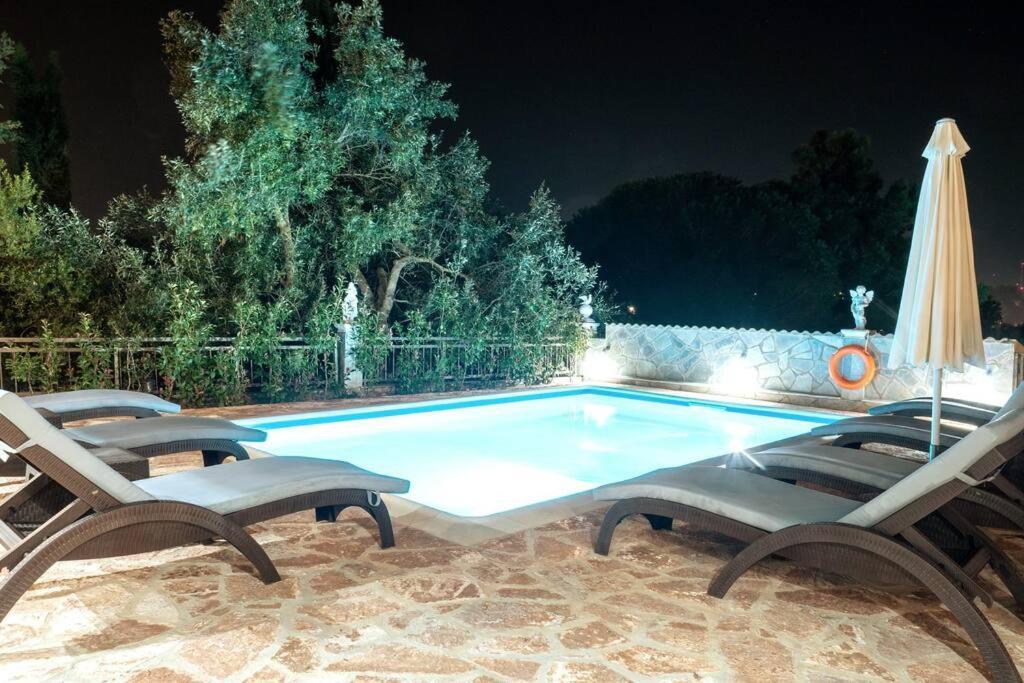 Poli House Family Villa W/ Pool Corfu  Exteriér fotografie